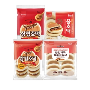 SPC삼립 샤니 한입가득 미니꿀호떡 10입 4봉 외 택 옛날 미니 신선가득