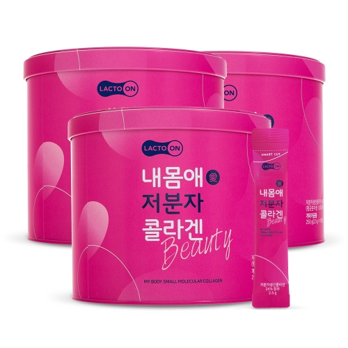 서울약사신협 락토온 내몸애 저분자콜라겐 2.5g 100포 (3개)_이미지
