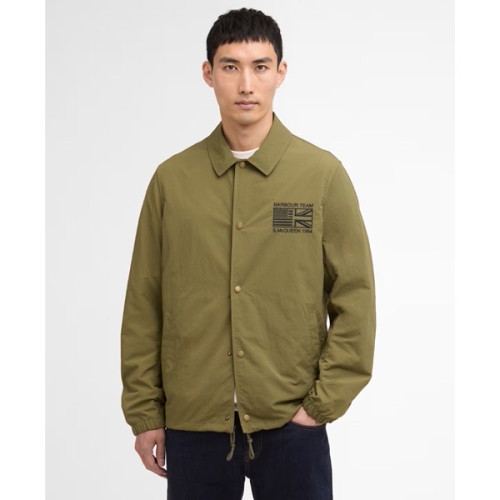 바버 URJU6E027 남성 올리브 블랙 B.Intl Coach 인터내셔널 코치 캐주얼 자켓