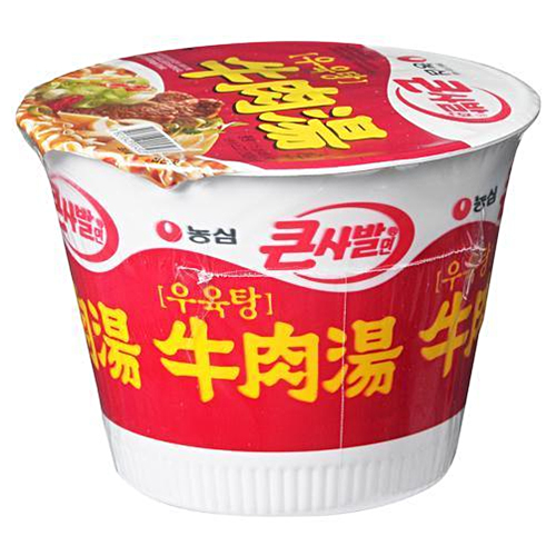 농심 우육탕 큰사발 115g (8개)_이미지