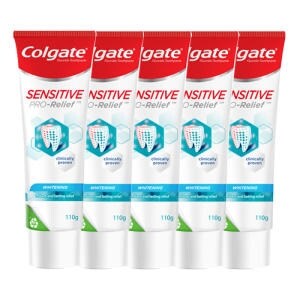 <b>콜게이트</b> 센시티브 프로릴리프 화이트닝 <b>치약</b> 110g