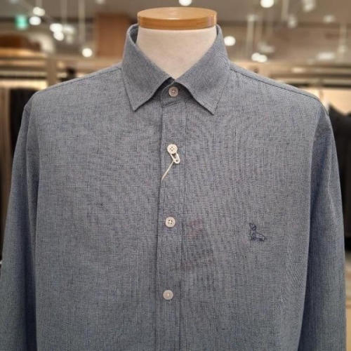 HC10 2026 여름 긴팔 마 남방 여름 마혼방 긴팔 캐주얼 S46765579