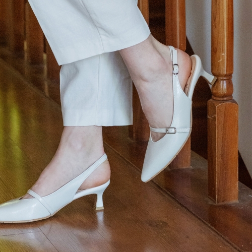 지쎄 몰 천연가죽 여성 수제화 루아 슬링백 GIS-45249