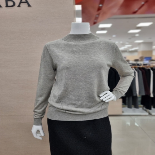 바바패션 아이잗바바 베이직 미들넥 풀오버 니트 BS3B1PO461