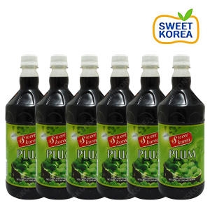 스위트코리아 매실 1000ml 6개 액상음료 과일음료 원액