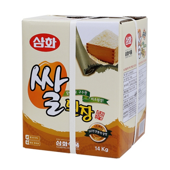 삼화식품 쌀된장 14kg (1개)_이미지