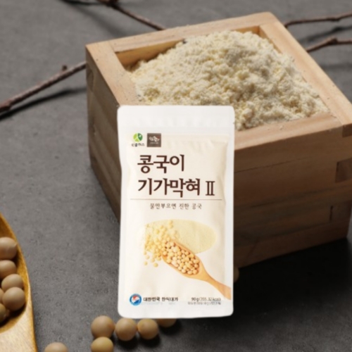 초림단지묵 콩국이기가막혀 콩국수가루 생 콩가루 90g (20개)