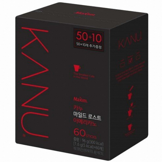 동서식품 카누 마일드 로스트 아메리카노 60개입 (2개)_이미지