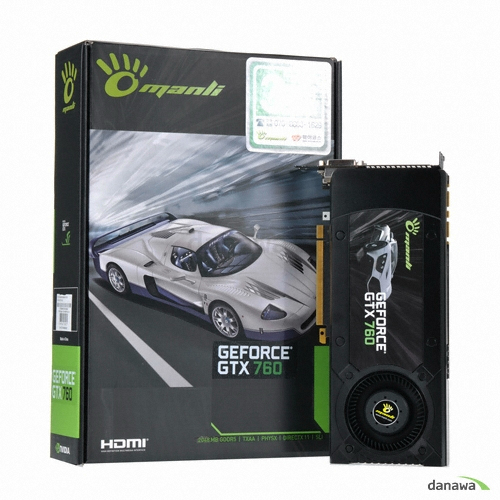 MANLI 지포스 GTX760 Classic D5 2GB_이미지