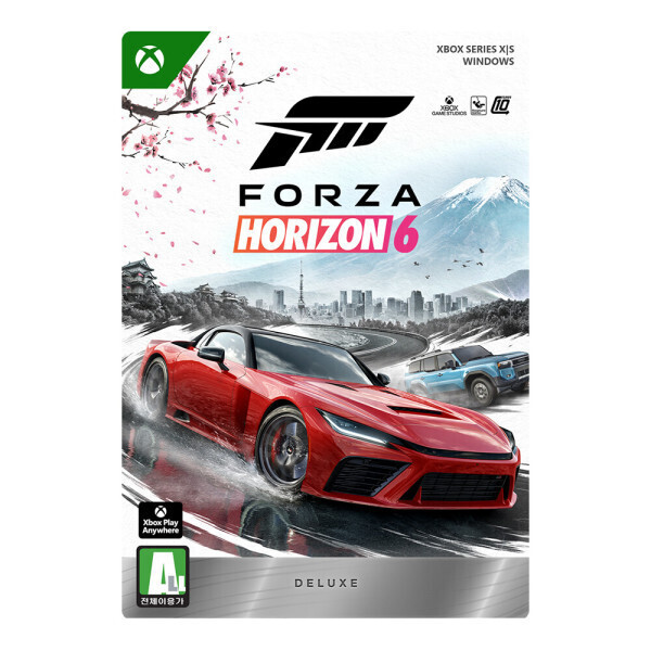 Microsoft Game Studio 포르자 호라이즌 6 (XBOX Series, 디럭스/다운로드코드)