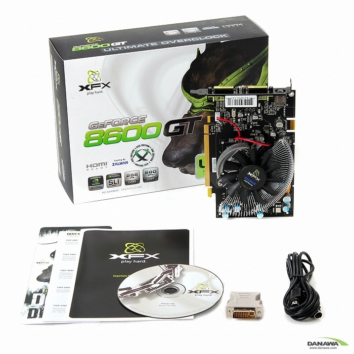 XFX 지포스 8600GT TripleX 울티메이트 OC HDMI 256MB 잘만_이미지