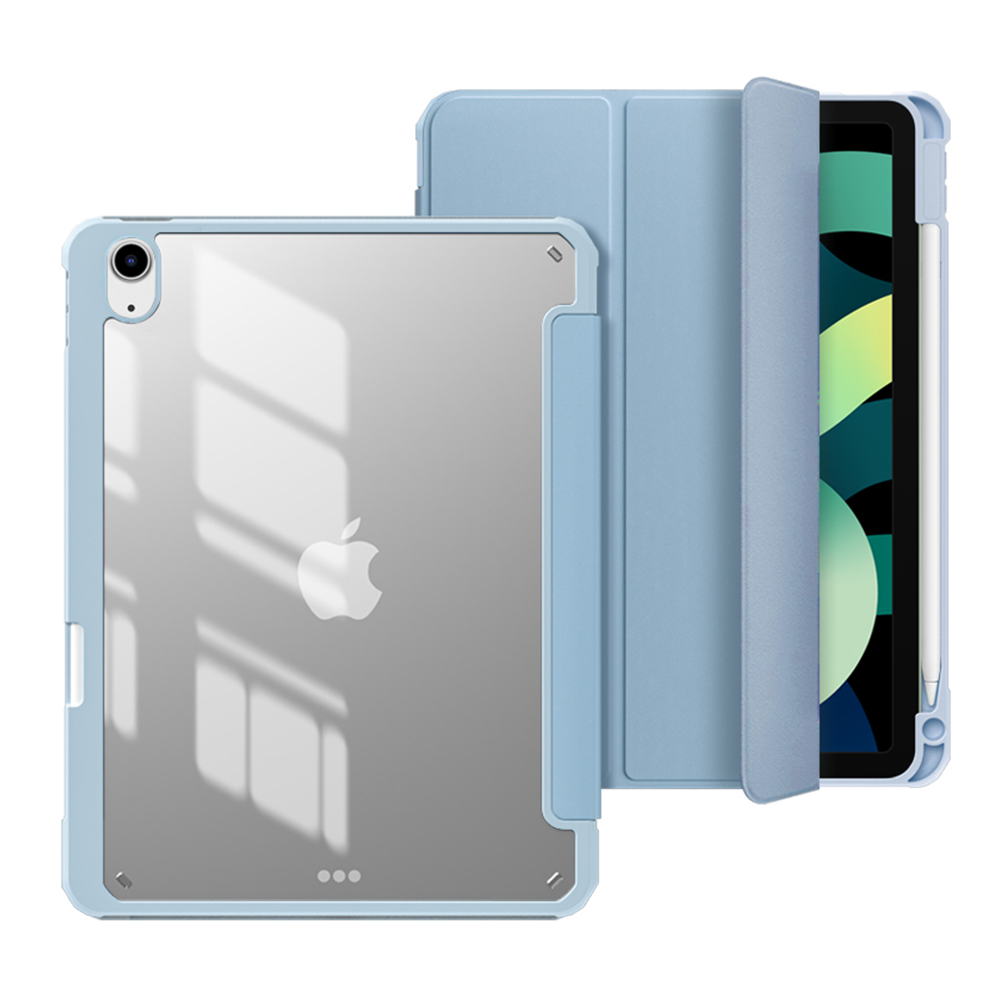 아이노비아 iPad Air 4세대 펜슬수납 클린투명 케이스_이미지