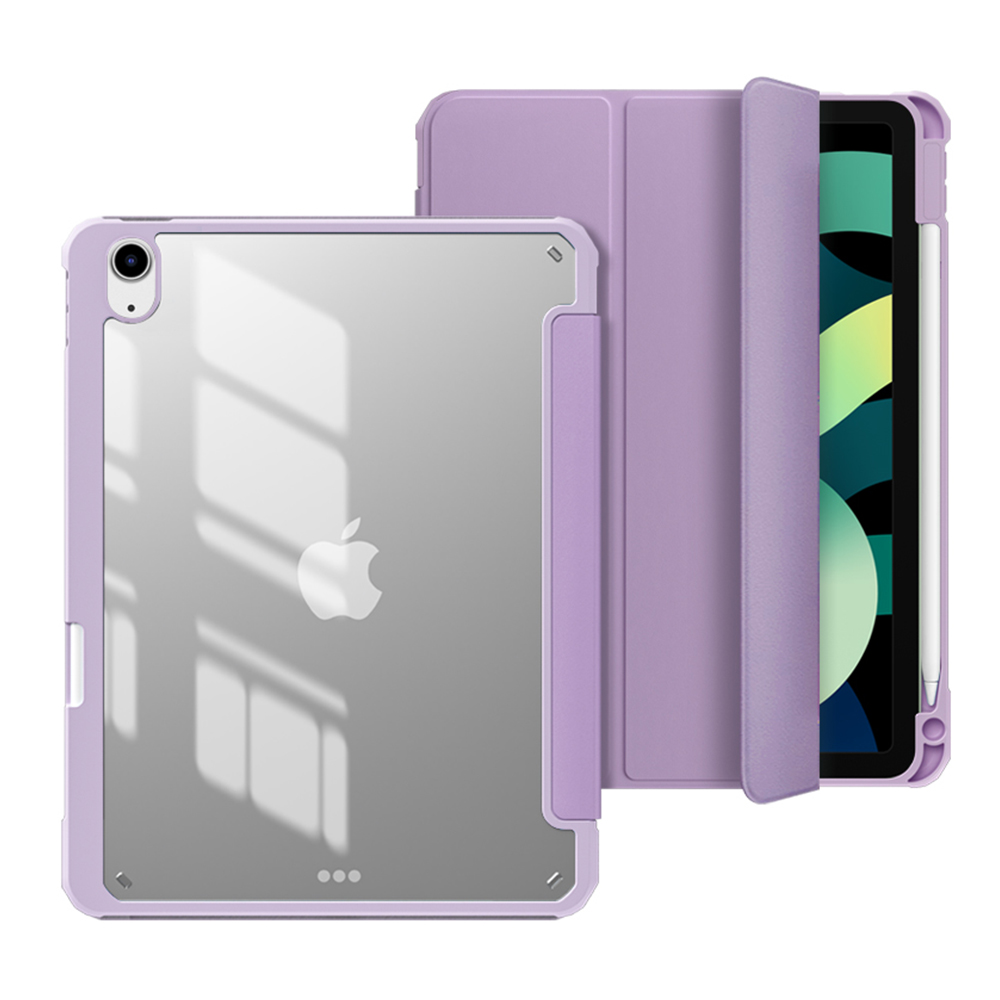 아이노비아 iPad Air 4세대 펜슬수납 클린투명 케이스_이미지