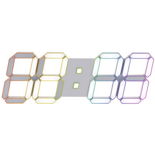 지성아이엔씨 플라이토 프리즘 3D LED 벽시계