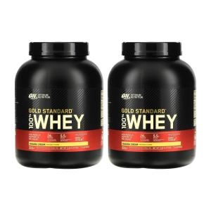 옵티멈뉴트리션 골드 스탠다드 100% 웨이 바나나 크림 2.27kg (2개)_이미지