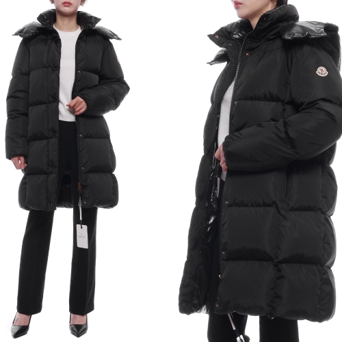 여성 LITTE 후드 다운 롱패딩 1C00020 539ZD 99B 25F