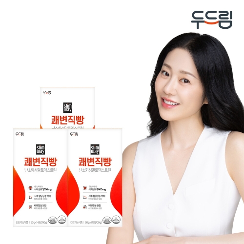 두드림 슬림웨이 쾌변직빵 50g 14포 (3개)_이미지