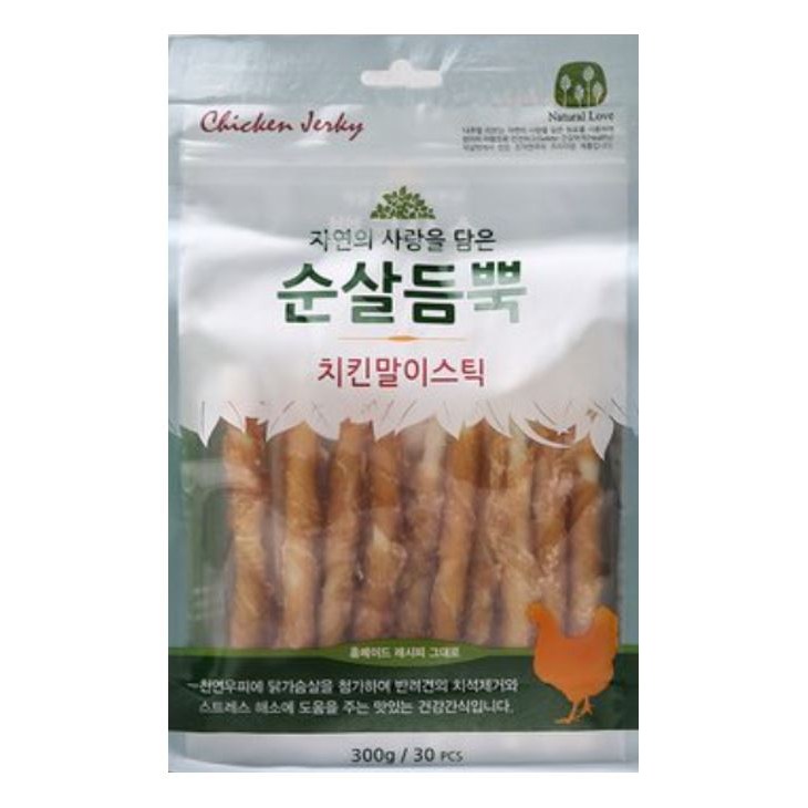 BW코리아 순살듬뿍 치킨말이스틱 30P 300g_이미지