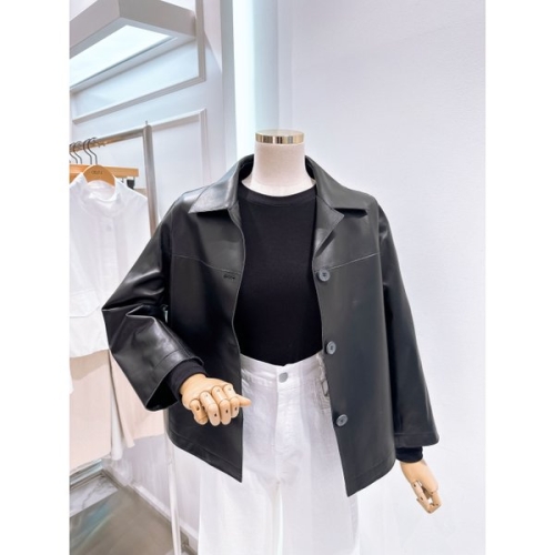 Ab.f.z 스티치 양가죽 자켓 ATA5FFJ1G