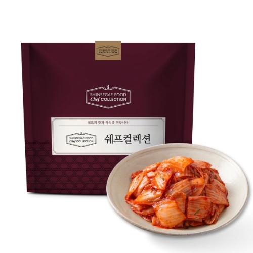 신세계푸드 쉐프컬렉션 한입 배추김치 1kg (1개)
