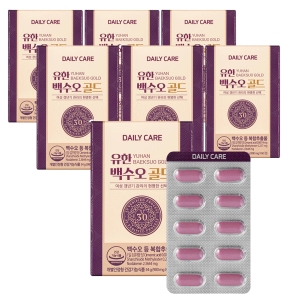 유한양행 백수오 골드 900mg 60정 (7개)_이미지