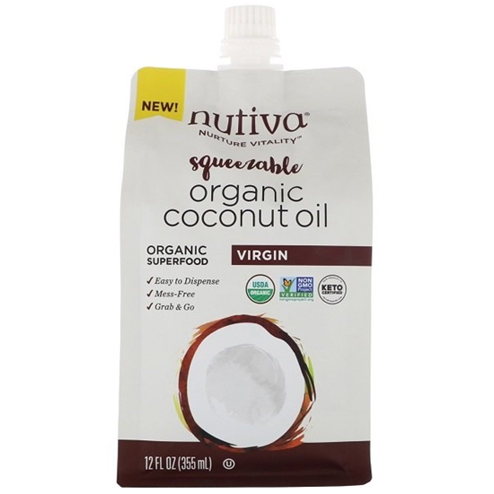 누티바 오가닉 버진 코코넛 오일 355ml