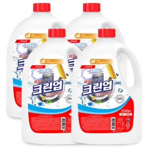 [불명] 크린업 고농축 액체 세제2.5Lx4개세탁세제 가루세제