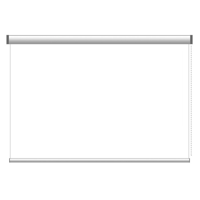 창안애 암막 프로젝터 스크린 롤스크린 타입 (80인치)_이미지