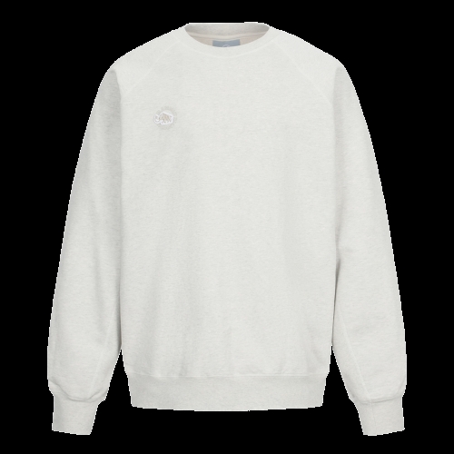 마무트 Garantie Logo Crew Neck M Grey 개런티 로고 크루넥 멜란지 그레이 852678
