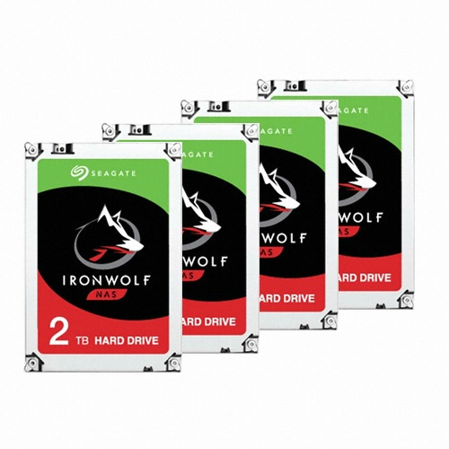 Seagate IronWolf 패키지 5900/64M ST2000VN004 (4x2TB)