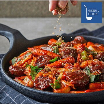 GS리테일 심플리쿡 매콤순대볶음 2인분 767g (1개)