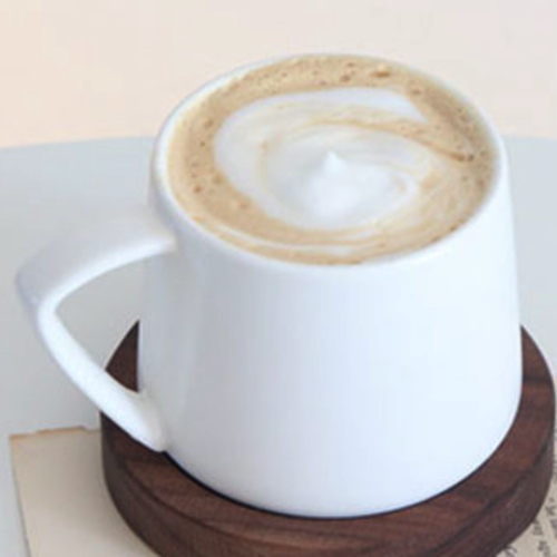 삼각 손잡이 매트 머그컵 400ml