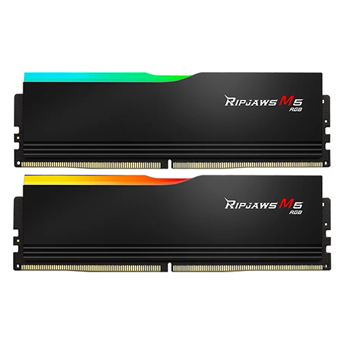G.SKILL DDR5-5600 CL30 RIPJAWS M5 RGB 블랙 패키지 (64GB(32Gx2))_이미지