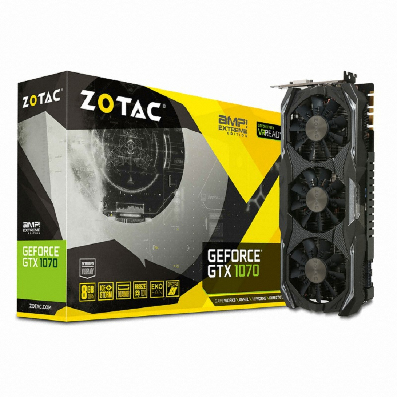 ZOTAC AMP EXTREME 지포스 GTX1070 D5 8GB_이미지