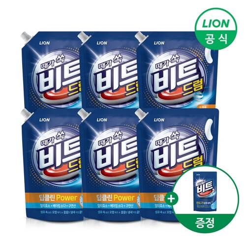  비트 딥클린 파워 일반용 리필 2L [6개]