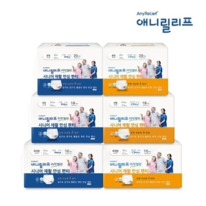 이앤더블유 애니릴리프 이지케어 시니어 재활 안심 팬티 특대형 16개 (1팩(16개))_이미지