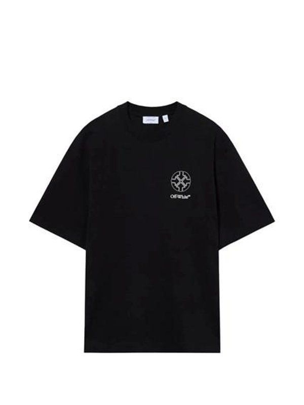 OFFLINE 하프 애로우 스케이트 티셔츠 44MAA120F26J01E 001 B0172212029