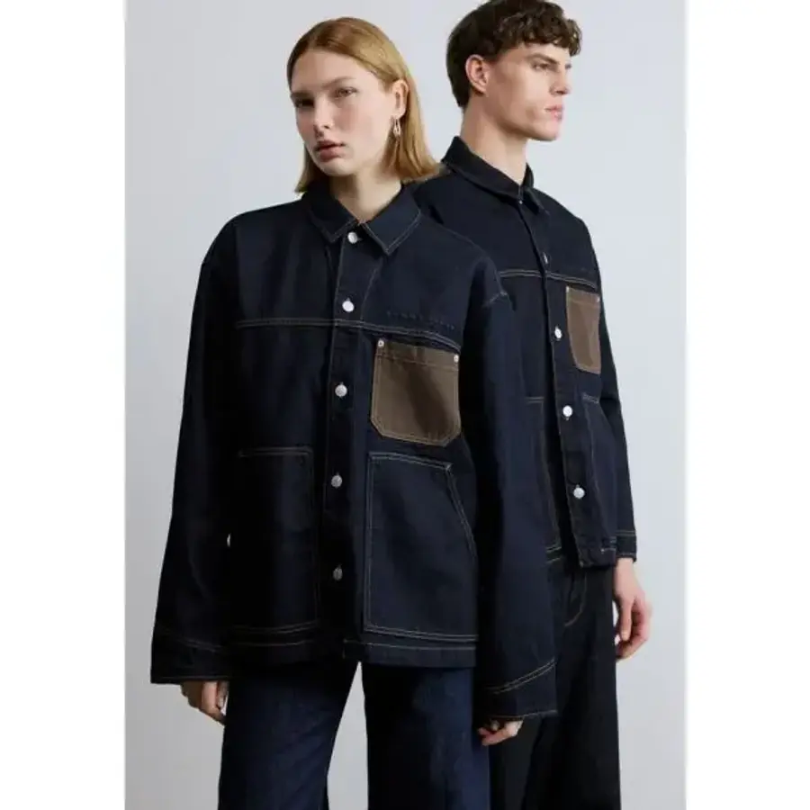 타미힐피거 토미 진스 코어 재킷 유니섹스 데님 다크 7462200