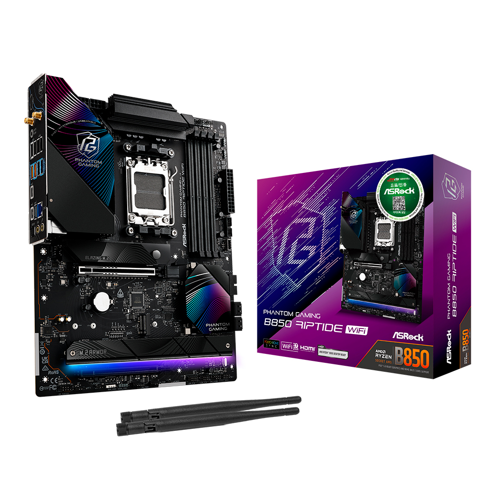 ASRock B850 Riptide WiFi �����Ƽ����