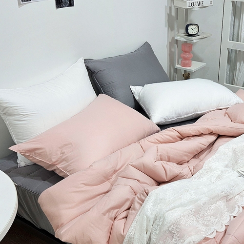 더블리 그레인 40수 순면 차렵이불 풀세트