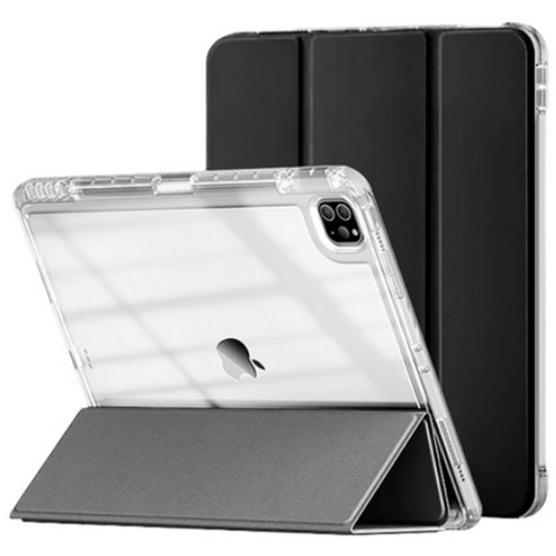 모할랩 iPad Pro 13 M4 아크릴 하드 클리어 애플펜슬 수납홀더 케이스_이미지