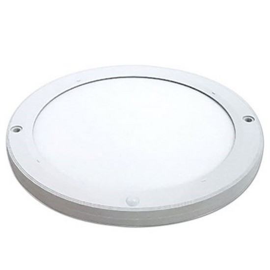 LED 8인치 엣지 원형 센서등 주백색 20W