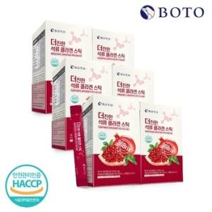 BOTO 더진한 석류 콜라겐 스틱 15g 30포 (6개)