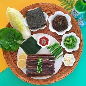 구룡포 통큰수산 야채세트 완전손질 햇과메기 20쪽