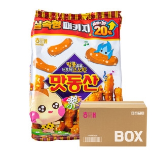 해태제과 맛동산 대 341g 8입 간식선물 탕비실 대용량 박스 과자 워크샵 단체_이미지