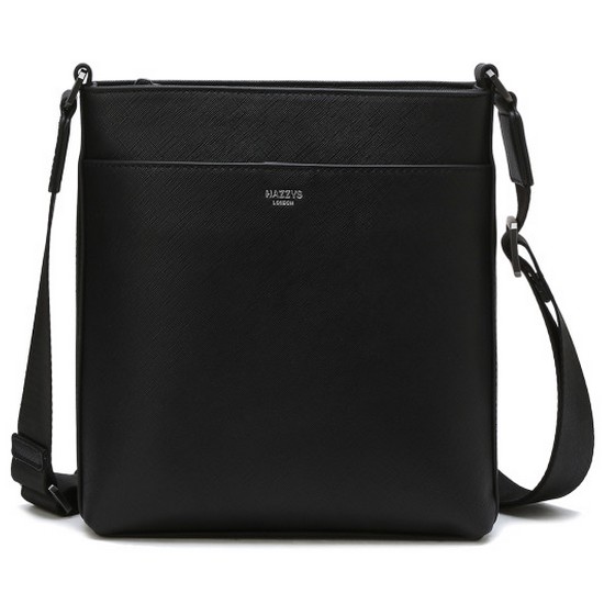 LF 헤지스ACC 단색 가죽 크로스백 HJBA4E891BK