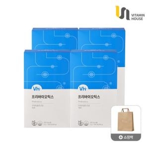 비타민하우스 대용량 프리바이오틱스 100포 4박스 / 프락토올리고당 1포 4,000mg_이미지