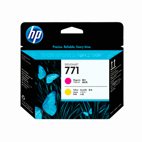 HP 정품 771 (CE018A) 빨강 + 노랑 헤드