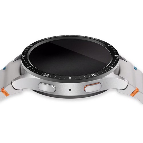 퍼슬랏 갤럭시워치7 엘레강스스타일 케이스 (유광실버잉킹블랙) (44mm)_이미지