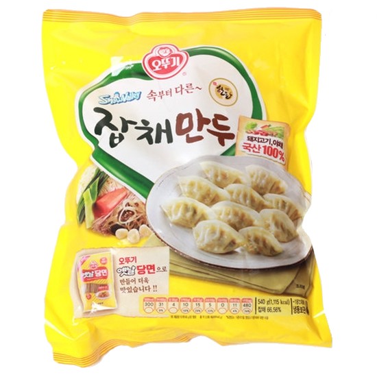 오뚜기 잡채만두 540g (6개)